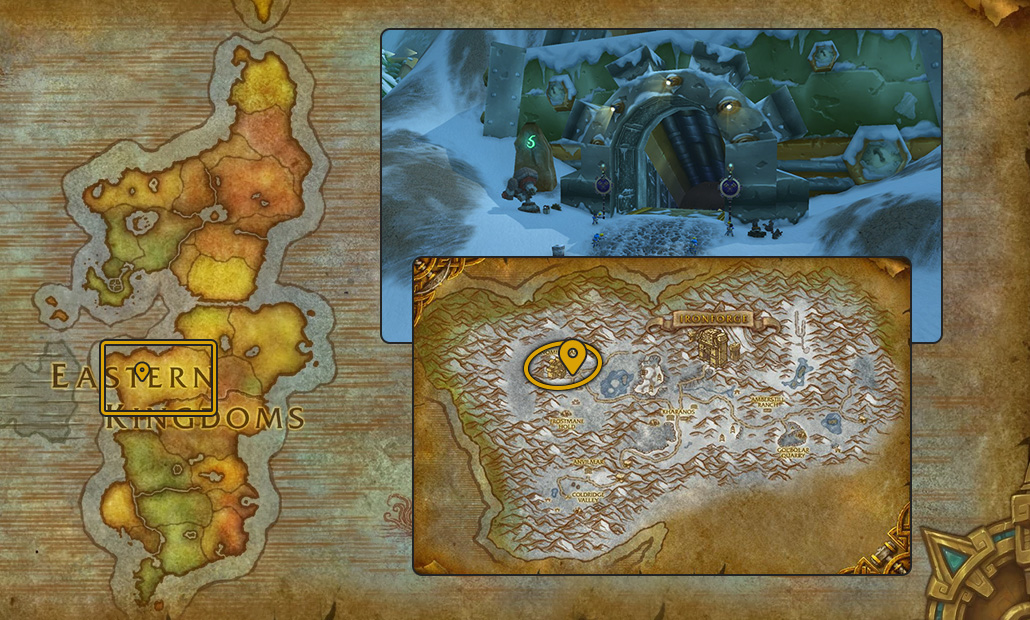 dun morogh map