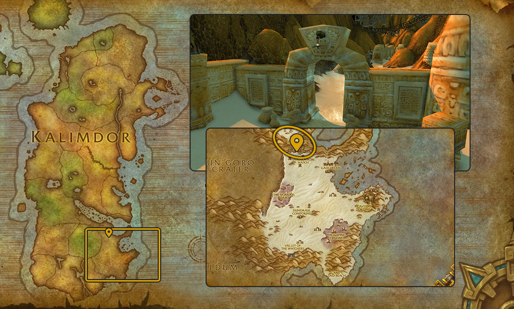 Transmog Dungeon Position ZulFarrak 